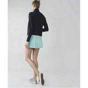 Lululemon Pleat To Street Skirt II Tranquil Blue / Ace Spot Tranquil Size 8 EUC